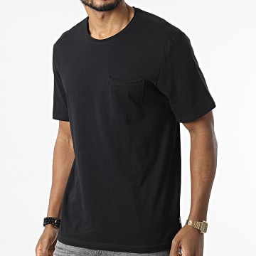  Only And Sons - Tee Shirt Poche Roy Noir