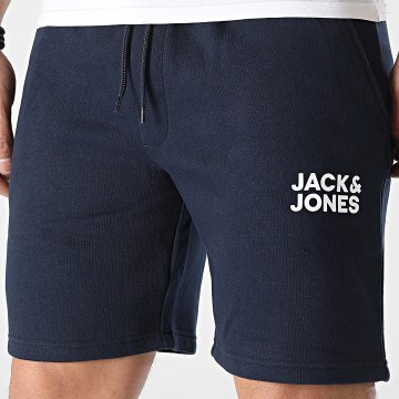 Jack And Jones - Short Jogging New Soft Bleu Marine