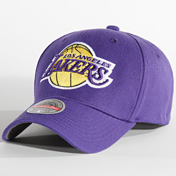  Mitchell and Ness - Casquette Team Ground 2 Los Angeles Lakers Violet