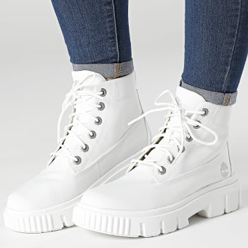  Timberland - Boots Femme Greyfield A2JFQ White Canvas
