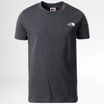 The North Face - Tee Shirt Enfant Simple Dome Gris Anthracite