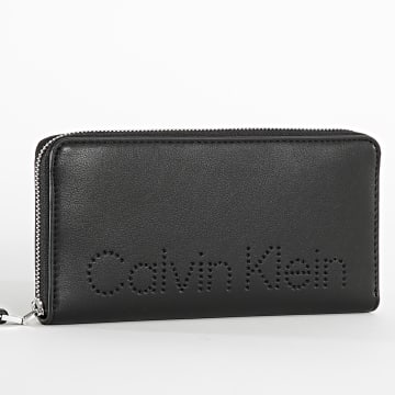  Calvin Klein - Portefeuille Femme 9191 Noir