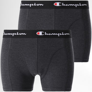  Champion - Lot De 2 Boxers U20001 Noir Gris Anthracite