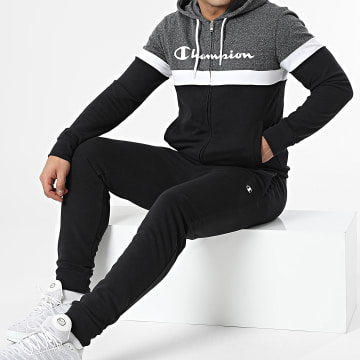  Champion - Ensemble De Survetement 217413 Noir Gris Anthracite Chiné