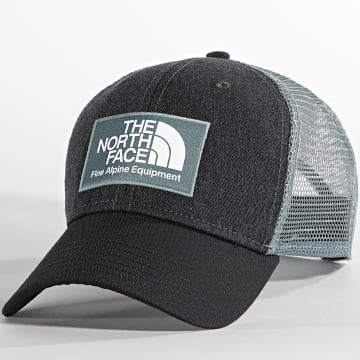  The North Face - Casquette Trucker Mudder Noir Turquoise