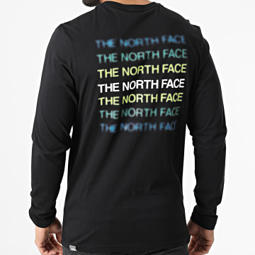  The North Face - Tee Shirt A Manches Longues Graphic A5IH2 Noir