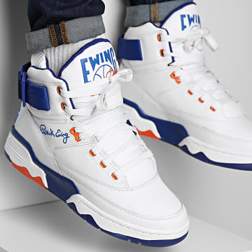 Ewing Athletics - Sneakers 33 Hi 1EW90014 Bianco Arancione Reale