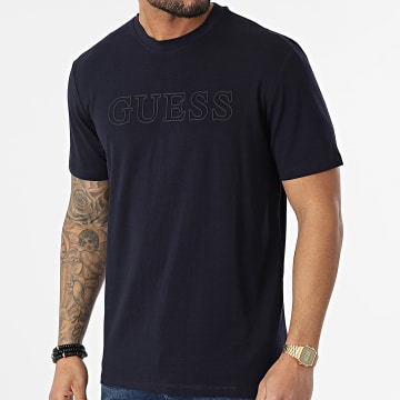  Guess - Tee Shirt Z2RI10-J1311 Bleu Marine