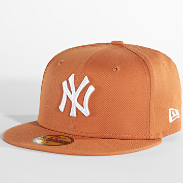  New Era - Casquette Fitted 59Fifty League Essential New York Yankees Camel