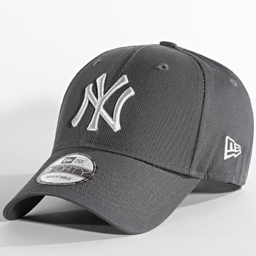  New Era - Casquette Femme 9Forty League Essential New York Yankees Gris Anthracite