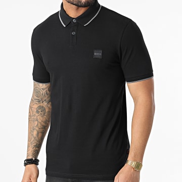  BOSS - Polo Manches Courtes 50472665 Noir