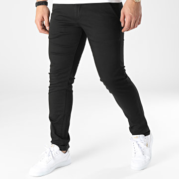  Reell Jeans - Pantalon Chino Slim Flex Tapered Noir