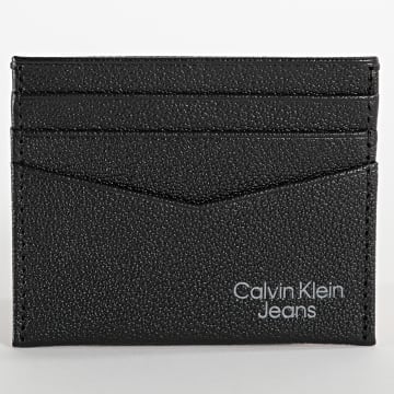  Calvin Klein - Porte-cartes Micro Pebble 8907 Noir