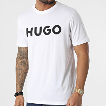 HUGO - Tee Shirt Dulivio 50467556 Blanc