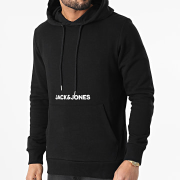 Jack And Jones - You Hoodie Zwart