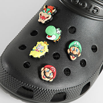  Crocs - Lot De 5 Clips Jibbitz Super Mario