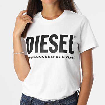 Diesel - Tee Shirt Femme A04685-0AAXJ Blanc