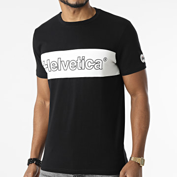  Helvetica - Tee Shirt Lutece Noir