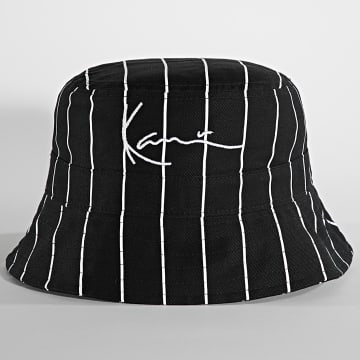  Karl Kani - Bob Signature Pinstripe Noir