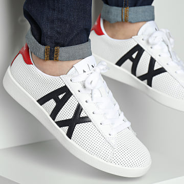 Armani Exchange - Sneakers XUX016-XCC60 Bianco Navy Rosso