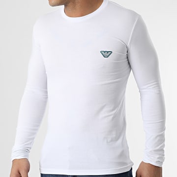  Emporio Armani - Tee Shirt A Manches Longues 111023-2R512 Blanc