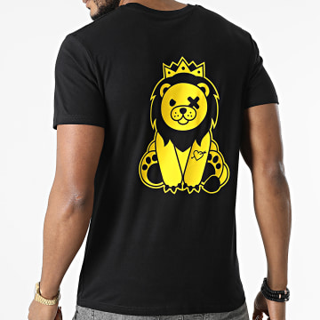  Sale Môme Paris - Tee Shirt Lion Noir Jaune