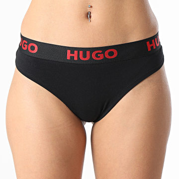  HUGO - String Femme Sporty Logo 50469651 Noir
