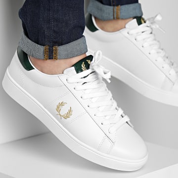  Fred Perry - Baskets Spencer Leather B2326 White