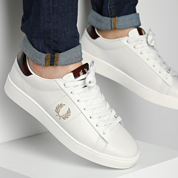  Fred Perry - Baskets Spencer Leather B2326 Porcelain
