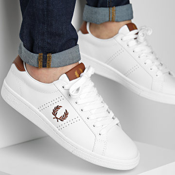  Fred Perry - Baskets B721 Leather White