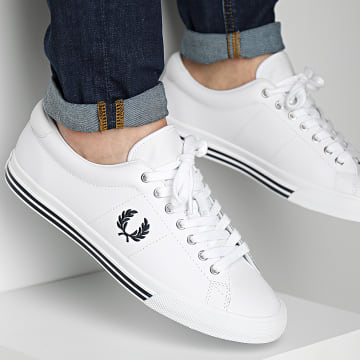  Fred Perry - Baskets Underspin Leather B9200 White