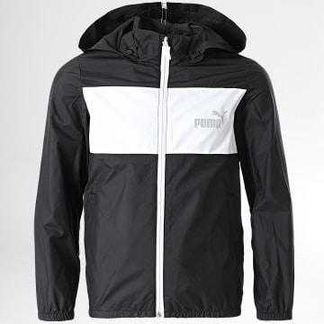  Puma - Coupe-Vent Capuche Enfant 847479 Noir
