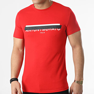  Antony Morato - Tee Shirt Racing Sport Rouge