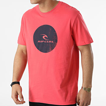 Rip Curl - Camiseta Corp Icon CTEXB9 Roja