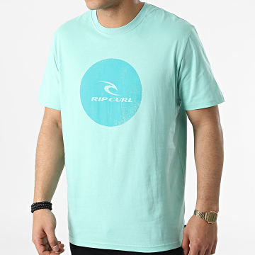 Rip Curl - Tee Shirt Corp Icon CTEXB9 Turquoise