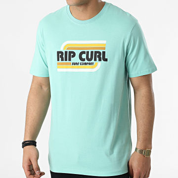 Rip Curl - Tee Shirt Surf Revival Yeh Mumma CTEXP9 Turchese