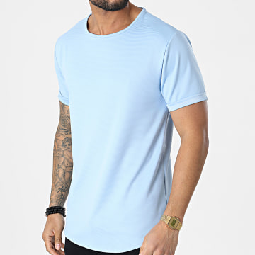 Uniplay - Tee Shirt Oversize UP-T909 Bleu Ciel