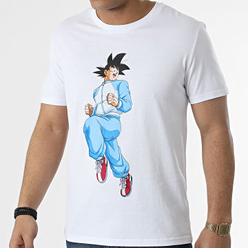  Dragon Ball Z - Tee Shirt Goku Training Blanc