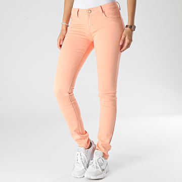  Girls Outfit - Jean Slim Femme RD079 Corail