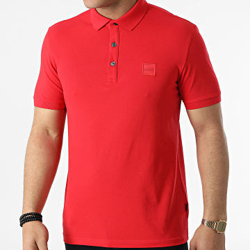  BOSS - Polo A Manches Courtes Passenger 50472668 Rouge