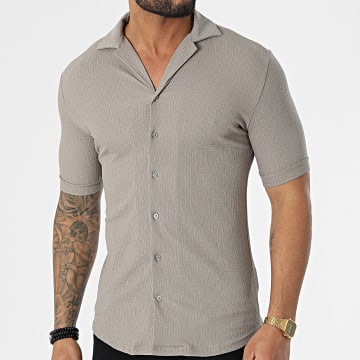  Classic Series - Chemise A Manches Courtes ERS-1651 Gris