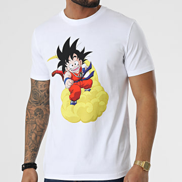 Dragon Ball Z - Camiseta Goku Nube Mágica Blanca