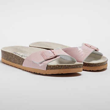  Pepe Jeans - Sandales Femme Oban Croc PLS90559 Soft Pink
