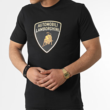  Lamborghini - Tee Shirt 72XBH023 Noir Doré