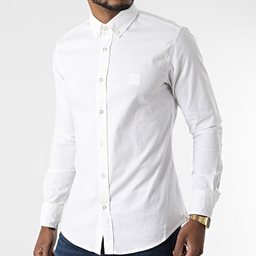  BOSS - Chemise Manches Longues Mabsoot 50467324 Blanc