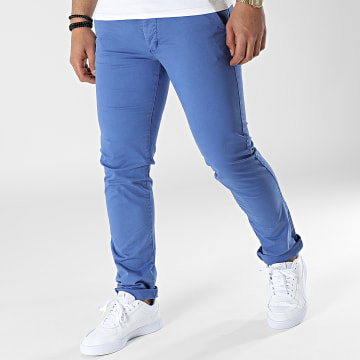 Mackten - Pantalon Chino Allen Bleu Roi