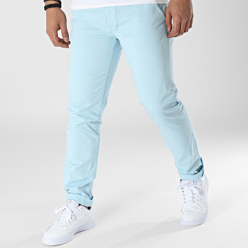  Mackten - Pantalon Chino Allen Bleu Clair