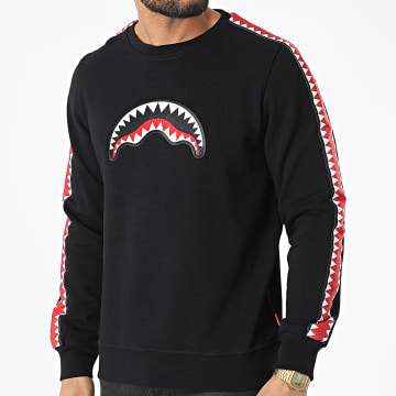 Classic Series - Sweat Crewneck A Bandes SP023 Noir