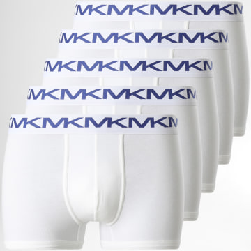  Michael Kors - Lot De 5 Boxers Stretch Factor Blanc