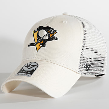 Chemise NHL Pittsburgh Penguins – Officielle, Taille 3XL, Couleur Beige, Unisexe